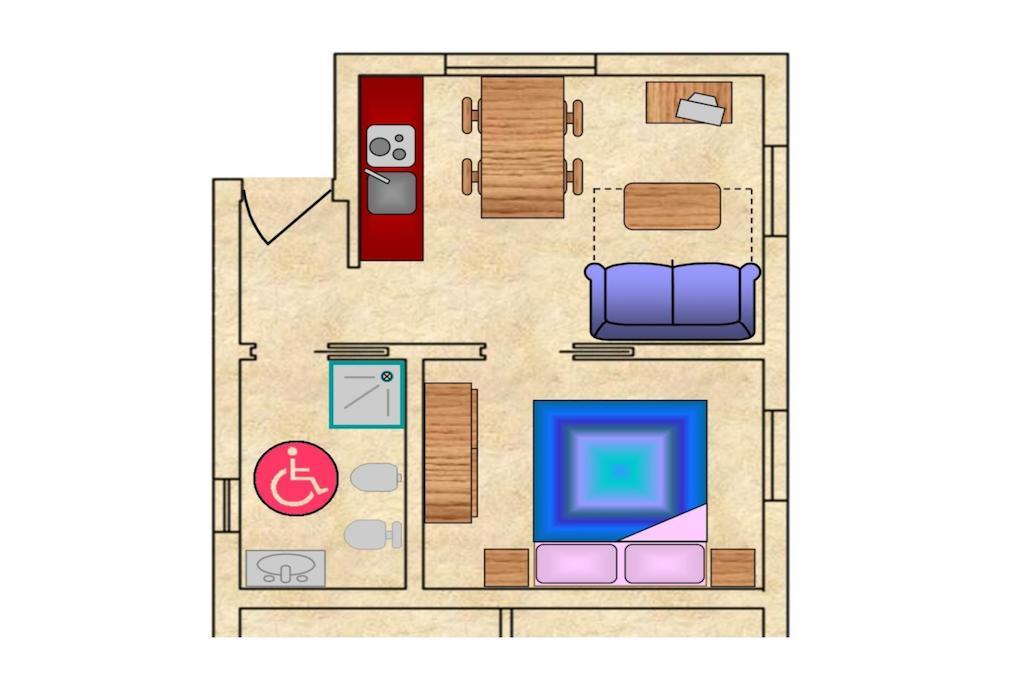 Chalet Presanella Temù Oda fotoğraf