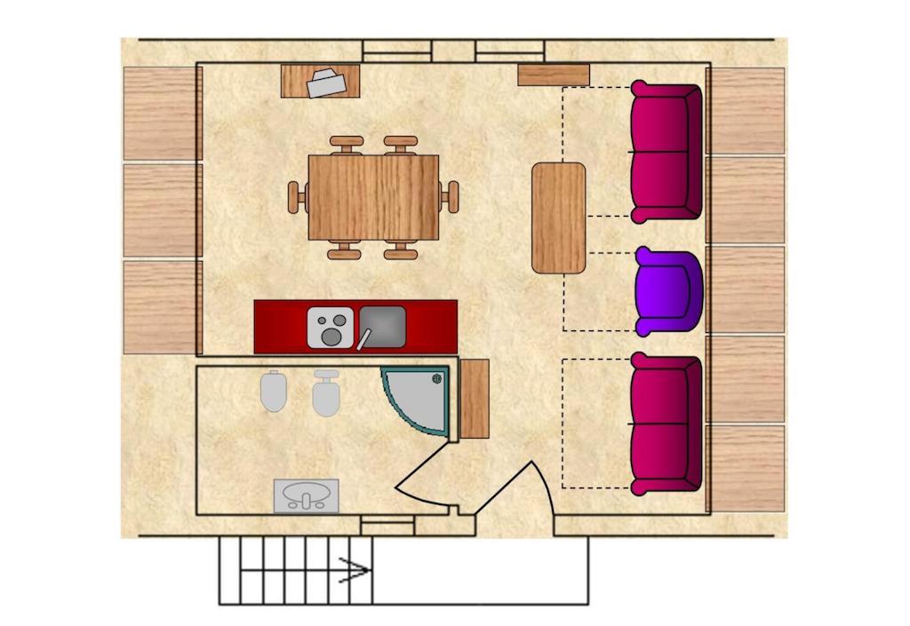 Chalet Presanella Temù Oda fotoğraf